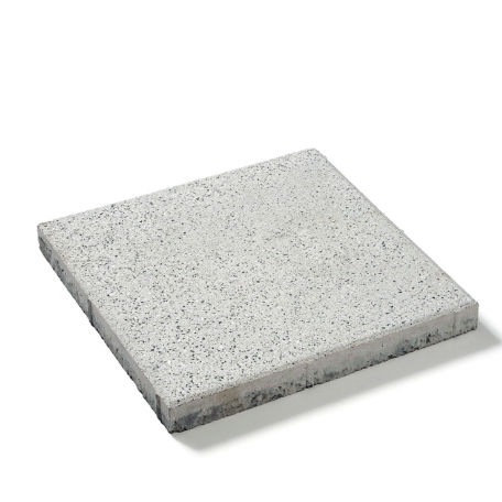 Trädgårdsplattor | Trädgårdsplatta Vision 400x400x60 Platina (Vit) 