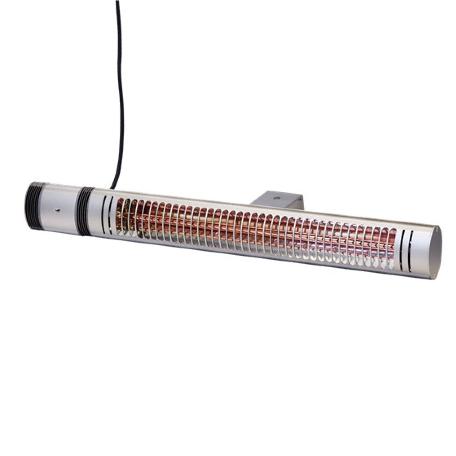 Terrassvärmare | Väggupphängd terrassvärmare Heat 1 ECO High-line 2000 W Titanium